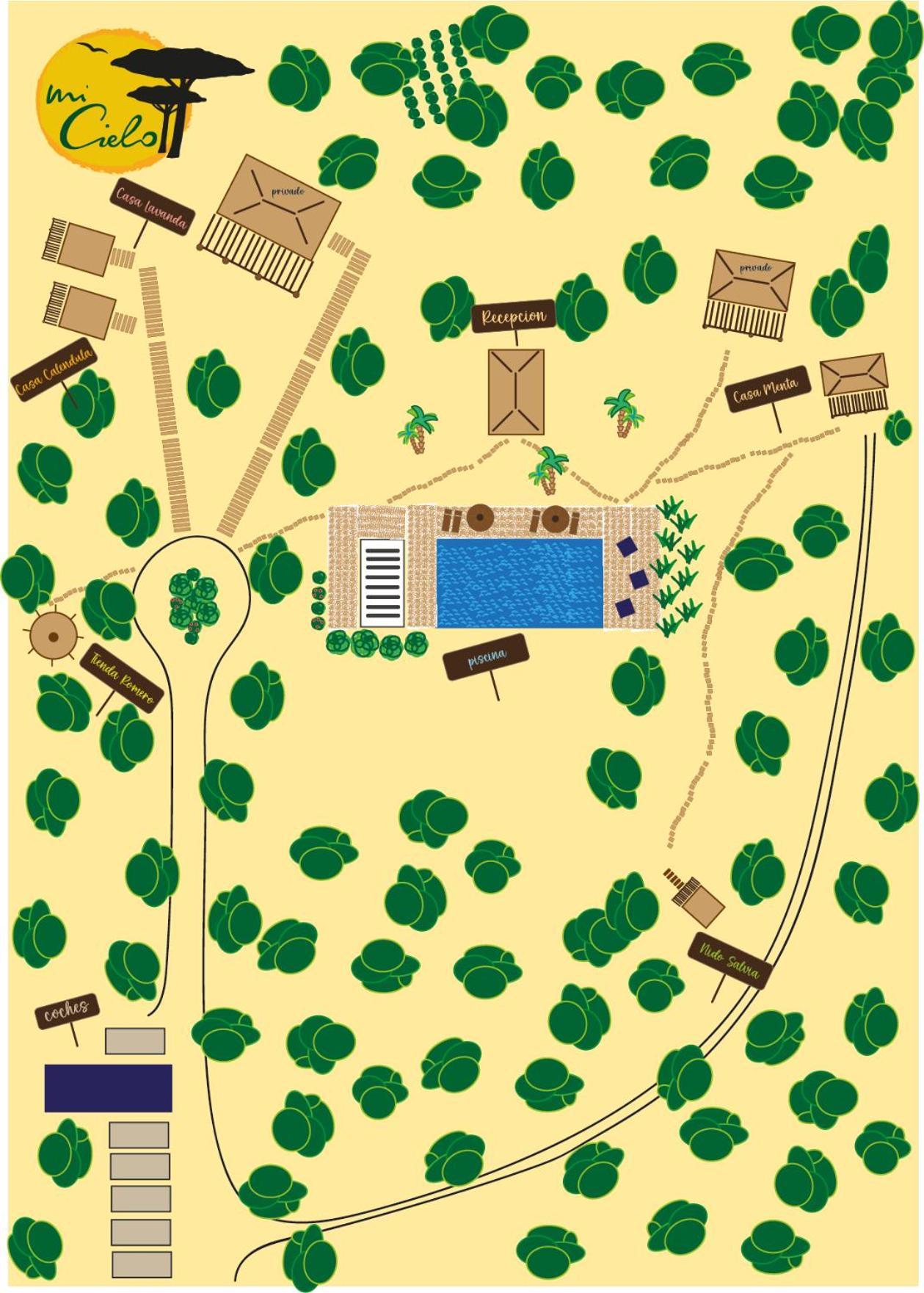 Micielo - Baumhaeuser Lodge